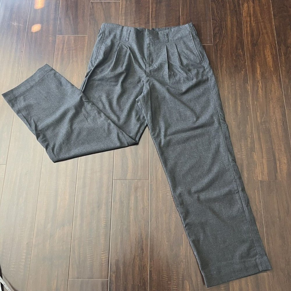 Zara Man Size 34 Gray Dress Pant